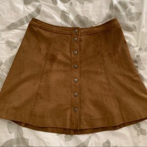 Tan Abercrombie skirt